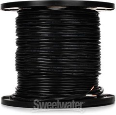 RapcoHorizon CM-12/2.K Bulk Install Speaker Wire – Black 500 Foot