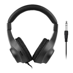 6.5mm Over Ear Wired Stereo Headphones Studio Monitoring Recording Headset N0M6