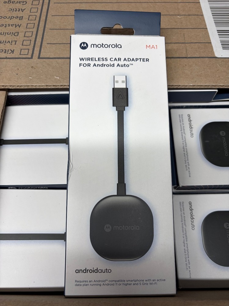 Used Motorola Sound MA1 Wireless Car Adapter For Android Audio