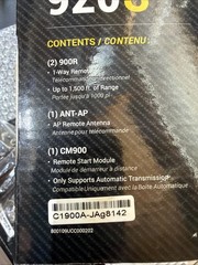 Compustar CS920S 4-Button 1 Way Remote Start System (up to 1000′ Range) NEW OPEN