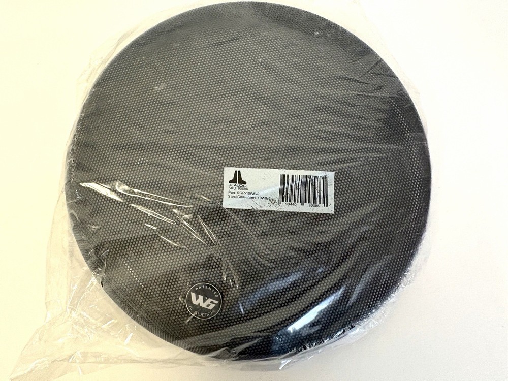 JL Audio SGR-10W6v2 Black Steel-Mesh Grille Insert New