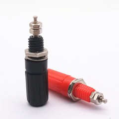 5/10 Pairs Binding Post M6 M8 Thread Amplifier Connector Banana Plug Socket US