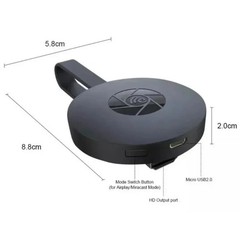 For Chromecast Google Wireless HDMI-Compatible HD Display Media Streaming_Video
