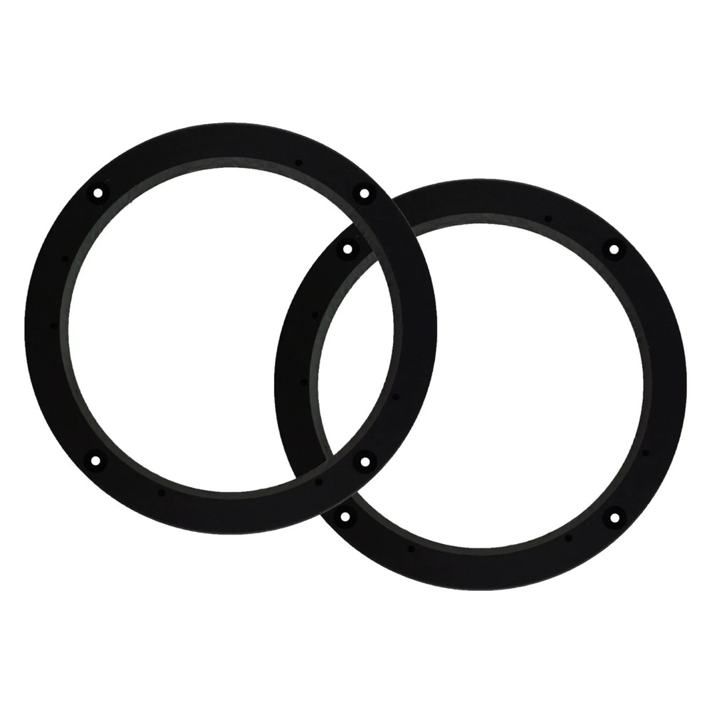 1 Pair 8.5″ ABS Plastic Speaker Spacer Rings Mid Range Custom Installation