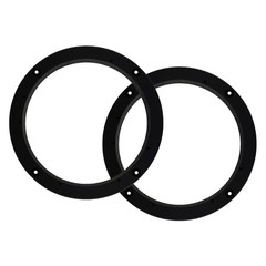 1 Pair 8.5″ ABS Plastic Speaker Spacer Rings Mid Range Custom Installation