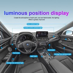 1 in 22 Full LED Bead Symphony Dream Car Interior Ambient Lighting Wireless Kits
