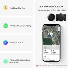 GPS Tracker for Vehicles Car Tracking Device,Mini Hidden for iPhone Android