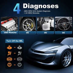 Foxwell NT630 Plus Car OBD2 Scanner Code Reader ABS SRS Reset Diagnostic Tool US