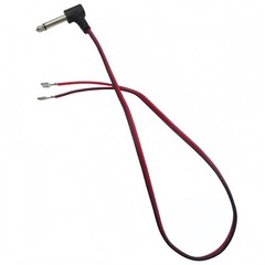 1/4-inch Internal Speaker Cable,amp Cable,19-Inch 19 inches, Black