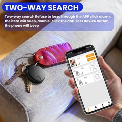 For IOS Android 4Pcs Bluetooth GPS Smart Tag Air Key Pet Finder Tracker Locator