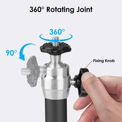 Projector Mount with 3 Sizes of Screw Adapters for Universal Compatibility
