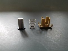 Push Button Cap + Spring + Holder for a Pioneer SX-550 Receiver
