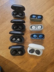 Lot JLab JBuds Air Icon True Wireless Headphones Black – Used –