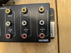 Xantech AV61 Audio Video Distribution Amplifier with AC Power Adapter