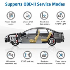 ANCEL AD310 Classic Enhanced Universal OBD II Scanner Car Engine Fault Code Read