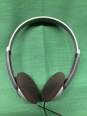 VTG Coby CV-H42 Wired Lightweight On-Ear Headphones W/3.5mm Jack, Silver (11H)