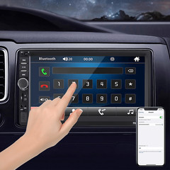 7″ Double Din Touch Screen Apple Carplay Android Auto Car Stereo Radio Bluetooth
