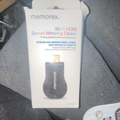 Memorex Wi-Fi HDMI Screen Mirroring Dongle MWD38B 1080p for TV/Phone/Tablet