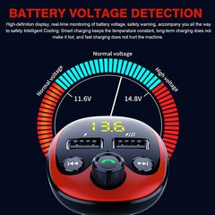 Bluetooth Car FM Transmitter MP3 Player Adapter Kit USB Charger Wireless