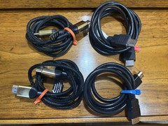 FosPower 5 Ports HDMI Switch with remote, power supply & cables-tested