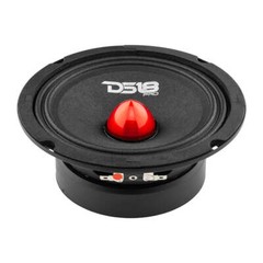 DS18 PRO-GM6.4B 6.5″ Car Speaker – Midrange With Bullet 480W Max, 4 Ohms