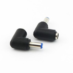 10x DC Power 5.5x 2.5mm Female To 5.5 x 2.1mm Male Right Angle Adapter Connector