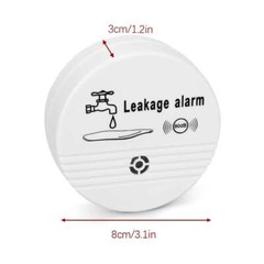 Water Leak Detector Alarm 90dB Voice Alert Wireless Water Leakage Sensor Alarm