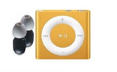 Swim iPod Shuffle & earphones & Buds bundle 100% Waterproof, new battery