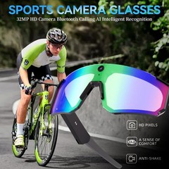 AI Smart Glasses Camera Bluetooth Open-Ear Audio | Oakley Meta Alternative