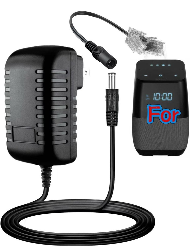AC Adapter For Insignia NS-CSPGASP Smart Bluetooth Speaker