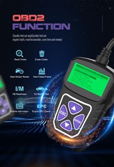 Automotive Diagnostic Scanner OBD2 Car Check Engine Light EOBD ODB2 Code Reader