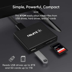 1080P HDMI Digital Media Player – Compact Design for USB & SD Playback