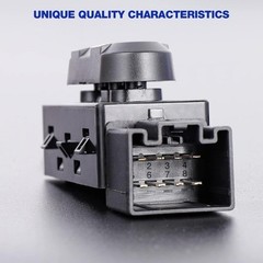 6-Way Driver Side Power Seat Adjustment Switch Replacement for 2005-2016 SUV and