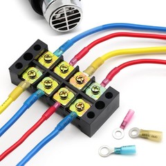 Easy-to-Use 260-Pc Heat Shrink Wire Connector Assortment – 9001 Certified
