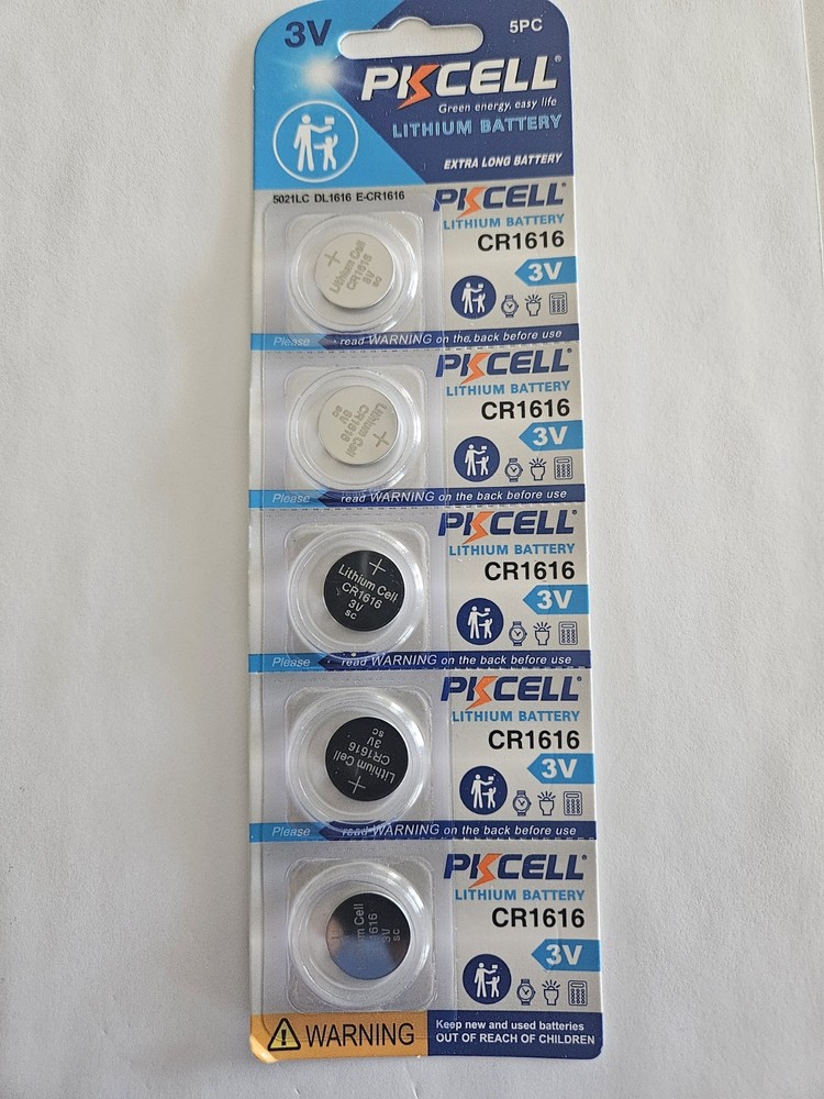Fast Ship -5 New-Lithium Battery-3V-cr1616 /Car Fobs-Fast Shipping- Date- 2031