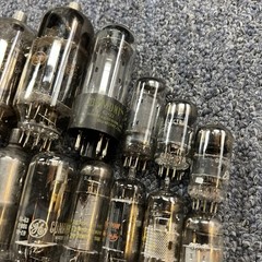 Vintage Vacuum Tube Lot Mixed Brands RCA GE Zenith Sylvania Untested 66+ Tubes