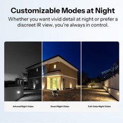 SONOFF Outdoor Wifi Smart Security Cameras 2K HD AI Human Detection Night Vision