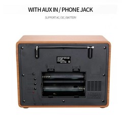 Retro- Style Decorative Radio Multifunction Music Player Bluetooth Speaker Radio