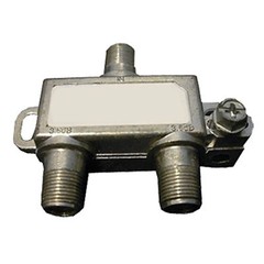 2-way Cable TV Splitter 2 way coax signal split Antenna RG6 LIMIT 1 PER CUSTOMER