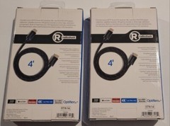 Radio Shack 4′ high speed HDMI cable with Ethernet 24k gold plated connector NEW