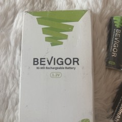 BEVIGOR AA Rechargeable Batteries 1500 Cycle, 2800 mAh High Capacity 1.2V..8 new