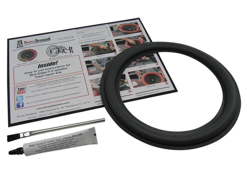 JL Audio 10W0, 10W3, 10W4, 10w6, 10W8, 10″ Foam Repair Kit FSK-10JL-1 (SINGLE)