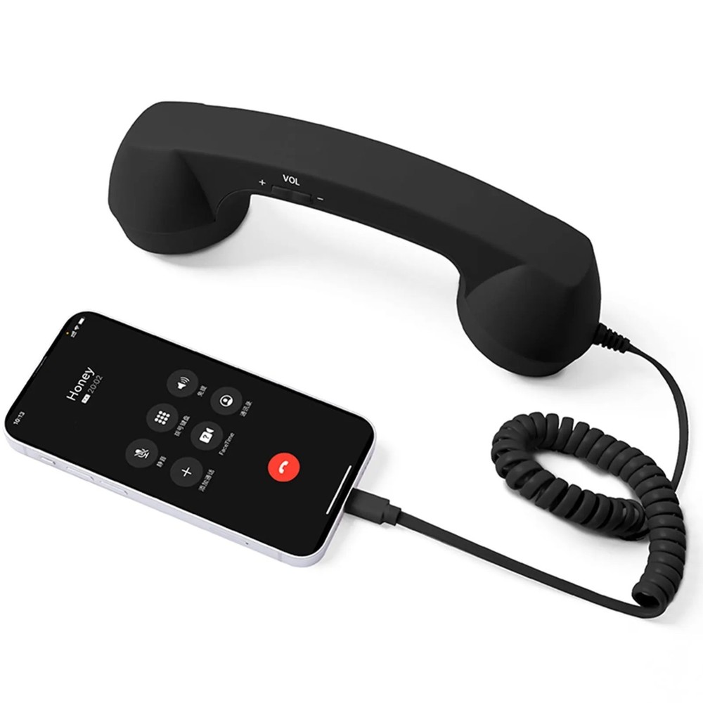 2026 Handset, Classic Phone Receiver for Smartphones Type C