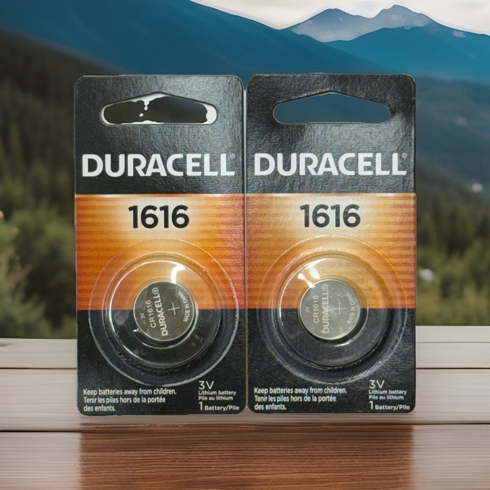 **2 Pack CR1616 1616 DURACELL Lithium 3v Battery USA Free SHIP FRESH 2035