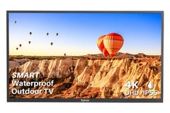 SYLVOX 65″Smart Outdoor TV 1000Nits 4K UHD Linux System IP55 Weatherproof