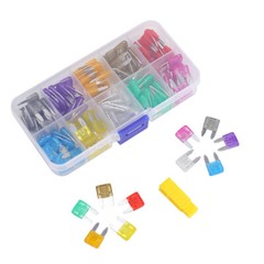 120pcs MINI Blade Fuse Assortment Auto Car Motorcycle SUV FUSES Kit APM ATM UTV