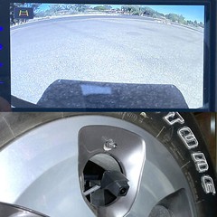 Rear View Backup Camera Kit w/ Spare Tire Bracket For Jeep Wrangler JK 2007-2018