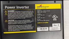 12-110-1800 COOPER BUSSMANN 2017 Power Inverter 1800 Watt 20Amp 12VDC to 120V AC