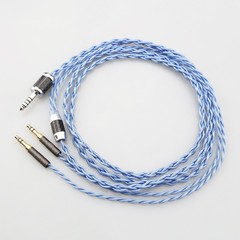 7N Silver Plated Copper headphone cable For Hifiman Arya/Sundara/Ananda