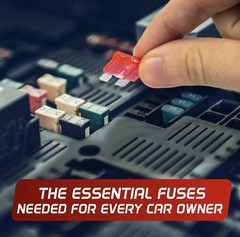Car Automotive Medium Standard Fuses Assortment APM Kit Auto Blade Fuse 120PCS